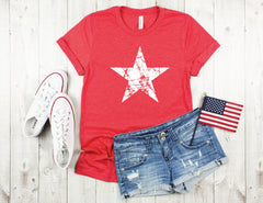 patriotic shirt, star tee, 4th of july womens, fourth of july shirt, 4th of july shirt, memorial day shirt, funny 4th of july shirt