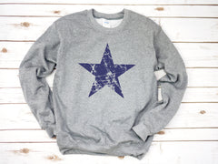 distressed star sweatshirt, 4th of july sweatshirt, USA shirt, womens 4th of july, 4th of july, patriotic shirt, 4th of july pullover