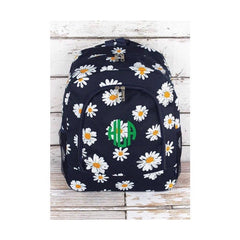 sunflower backpack, backpack for girls, girls backpack, monogram backpack, kids backpack, personalized back pack, back to school