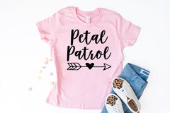 petal patrol, flower girl shirt, gift for flower girl, flower girl gift, petal patrol shirt, flower girl proposal, flower girl