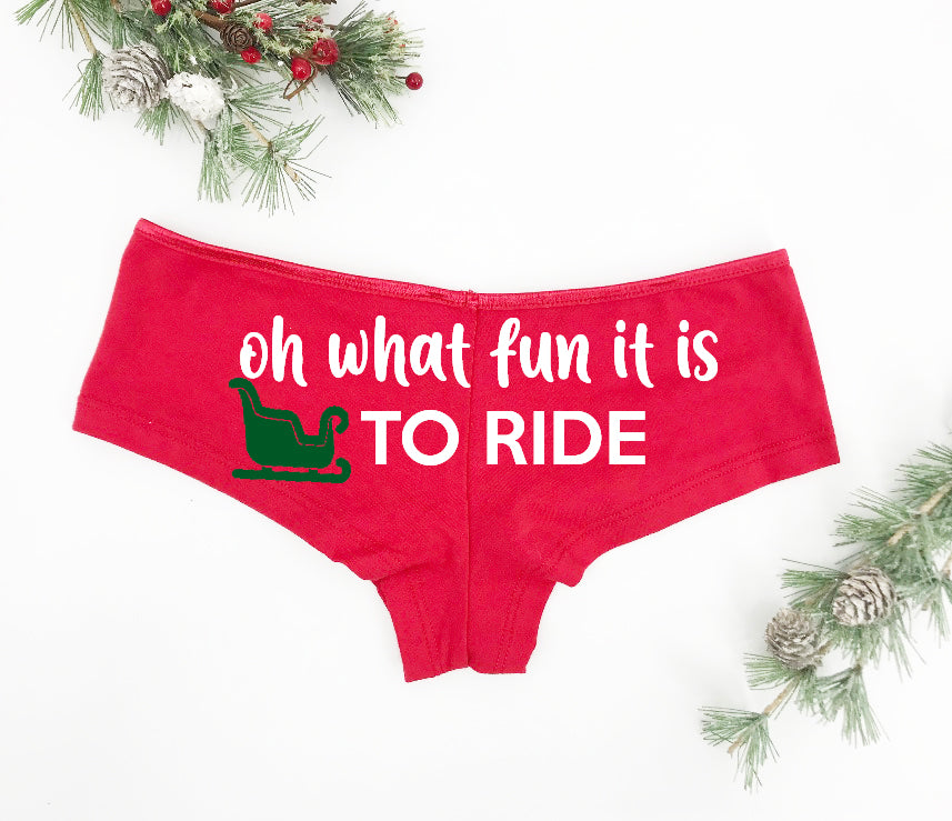 Womens Christmas Underwear – Up2ournecksinfabric